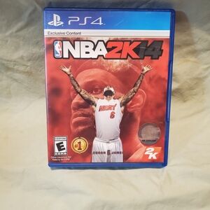 NBA 2K14 PS4 Game - Blue Case